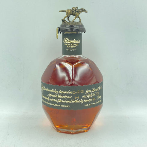 ブラントン シングルバレル バーボン 2021 750ml 40% Blanton's SINGLE BARREL【J4】