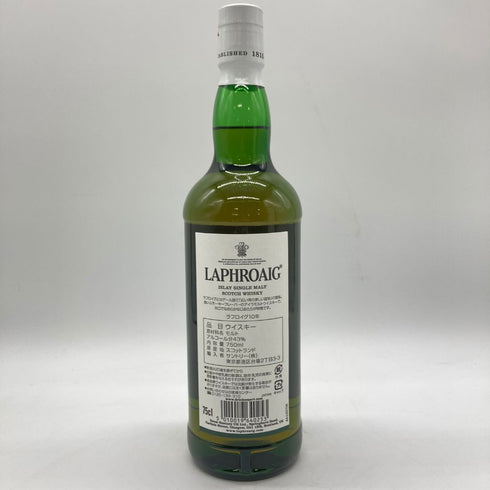 ラフロイグ 10年 750ml 43% LAPHROAIG【E】