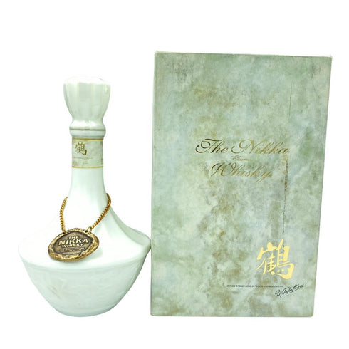 東京都限定◆ニッカ 鶴 陶器ボトル 700ml 43% NIKKA 1407g【O2】