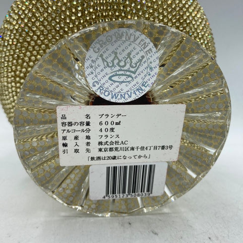 クラウンバイン トラディションスタイル ゴールド スワロフスキー 600ml 40% CROWNVINE TRADITION STYLE 【AM】