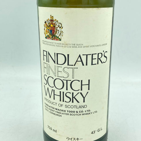フィンドレイター ファイネスト 750ml 43% Findlater's Finest【K4】