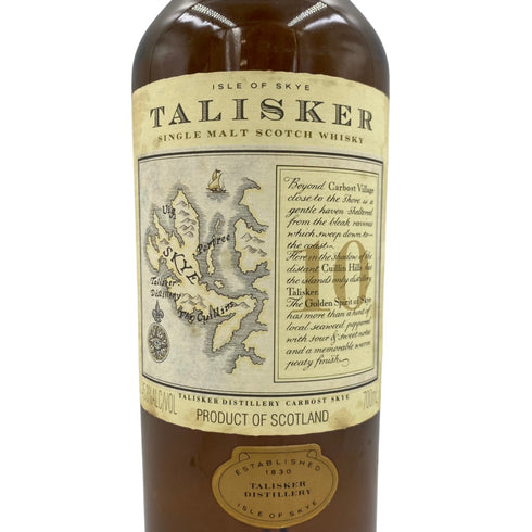 タリスカー 10年 旧ボトル マップラベル 750ml 45.8% TALISKER【K2】