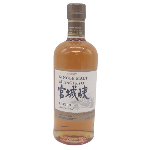 東京都限定◆ニッカ 宮城峡 ピーテッド 2021 700ml 48% NIKKA【I】