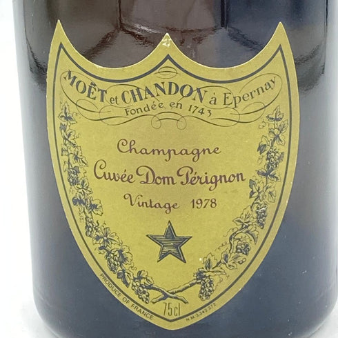 ドンペリニヨン 白 ヴィンテージ 1978 750ml Don Perignon Vintage【D3】