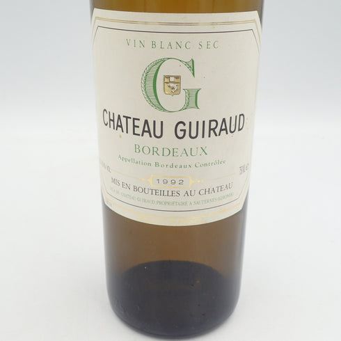 シャトー ギロー 1992 白 750ml 12.5% CHATEAU GUIRATD【B】