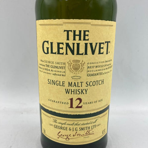 グレンリベット 12年 旧ボトル 700ml 40% THE GLENLIVET 【F2】