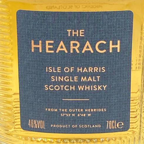 ザ ヒーラック アイル オブ ハリス シングルモルト 700ml 46% THE HEARACH ISLE OF HARRIS【E1】