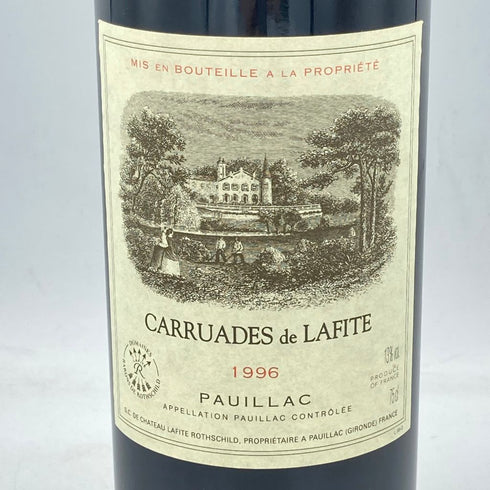 カリュアド ド ラフィット 1996 750ml 13% CARRUADES de LAFITE【K2】