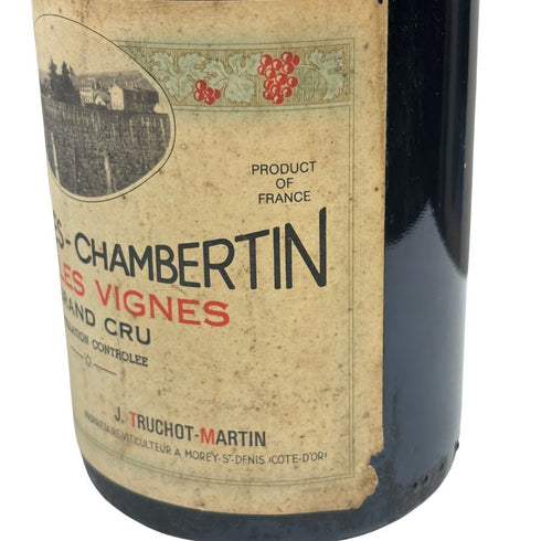 ジャッキー トルショー マルタン シャルム シャンベルタン ヴィエイユ ヴィーニュ グラン クリュ 1987 750ml 13.5% JACKY TRUCHOT MARTIN CHARMES CHAMBERTIN VIELLES VIGNES GRAND CRU 【K2】