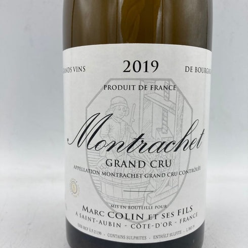マルク コラン モンラッシェ 2019 750ml 13.5% Marc COLIN et Fils Montrachet 【F4】