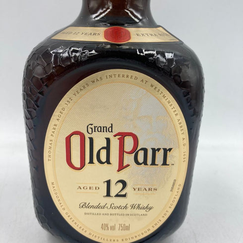 グランド オールドパー 12年 デラックス 750ml 40% Grand Old Parr De Luxe 【Y1】