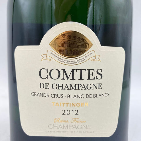テタンジェ コント ド シャンパーニュ 2012 750ml 12.5% TAITTINGER COMTES DE CHAMPAGNE【A3】
