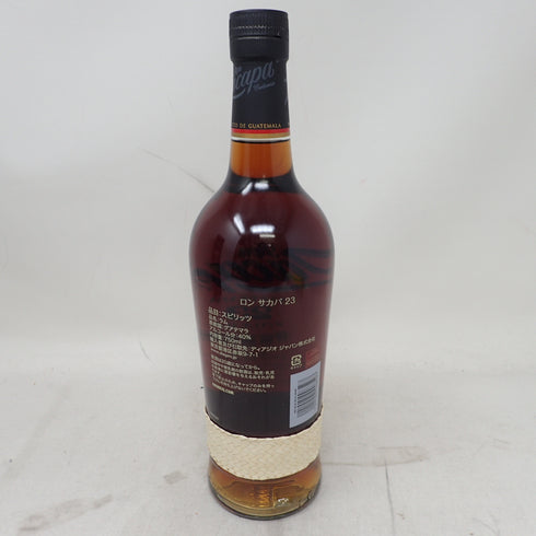 ロンサカパ 23 ソレラ グラン リザーブ 750ml 40% Ron Zacapa【F1】