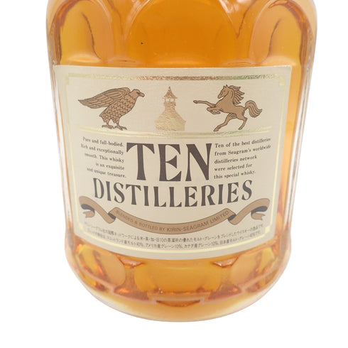 東京都限定◆キリンシーグラム テンディスティラリー 10の蒸溜所 ブレンデッドウイスキー 720ml 43% Krin seagram TEN DISTILLERIES【E1】