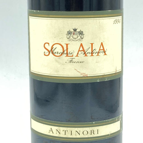 アンティノリ ソライア 1994 750ml 13.5% Antinori Solaia コルク落ち【Z】