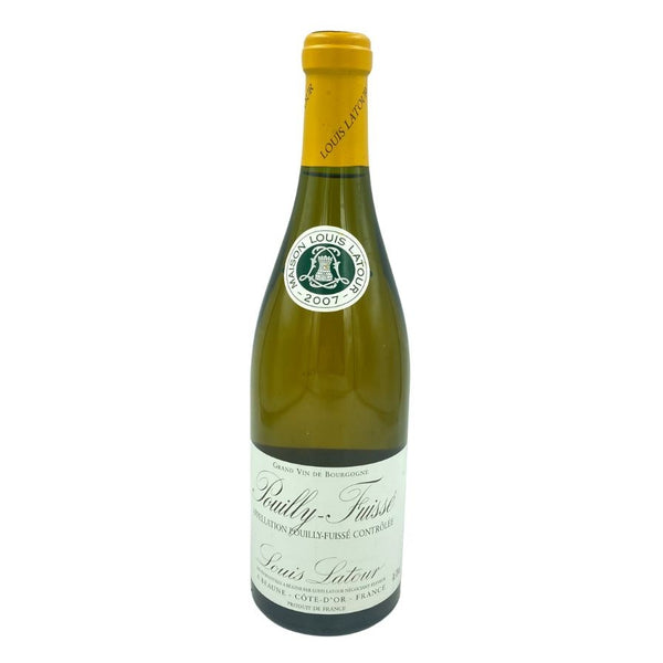 ルイ ラトゥール プイィ フュイッセ 2007 750ml 13% LOUIS LATOUR POUILLY FUISSE 【B1】