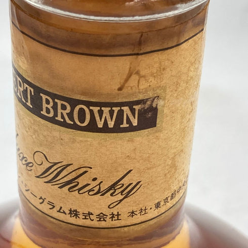 東京都限定◆ロバートブラウン デラックス ウイスキー 特級表記 760ml 43% ROBERT BROWN Deluxe WHISKY【R1】
