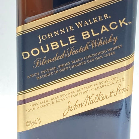 ジョニーウォーカー ダブルブラック 1000ml 40% JOHNNIE WALKER DOUBLE BLACK【I4】