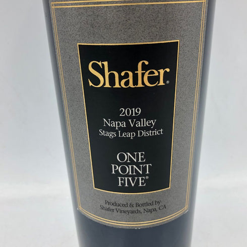 シェーファー カベルネ ソーヴィニヨン ワン ポイント ファイブ 2019 750ml 15.3% Shafer CABERNET SAUVIGNON ONE POINT FIVE【E3】