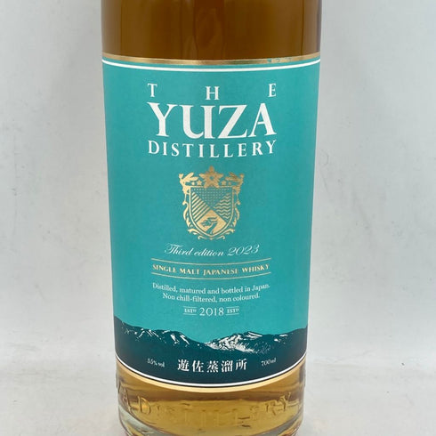 東京都限定◆遊佐蒸溜所 遊佐 シングルモルト サードエディション 2023 55% 700ml THE YUZA DISTILLERY SINGLE MALT Third edition【M4】