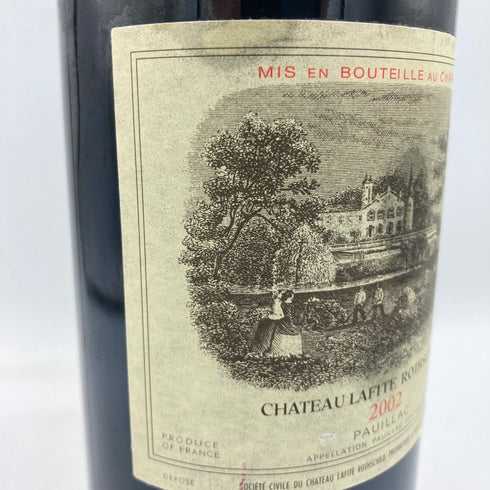 シャトー ラフィット ロートシルト 2002 750ml CHATEAU LAFITE ROTHSCHILD【M4】