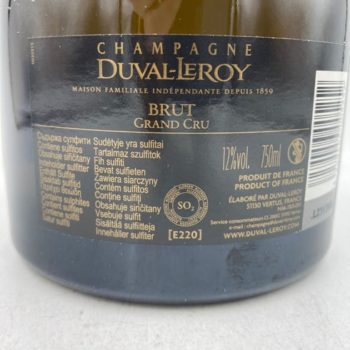 デュヴァル ルロワ ファム ド シャンパーニュ ブリュット グラン クリュ 750ml 12% Duval Leroy Femme de Champagne Brut Grand Cru 【H4】