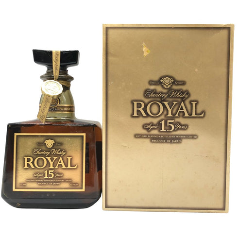 東京都限定◆サントリーウイスキー ローヤル 15年 ゴールドラベル 750ml 43% SUNTORY WHISKY ROYAL【A4】