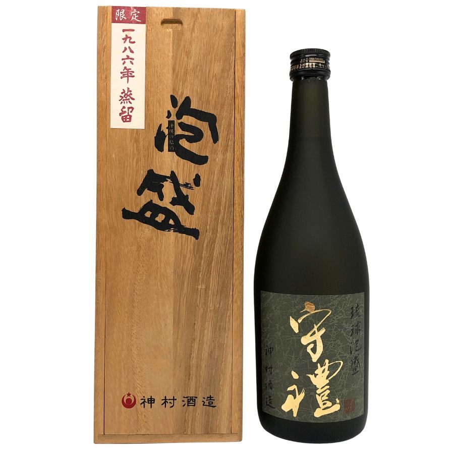 神村酒造 守禮１９８６年蒸留 ７２０ml ３７度　泡盛 神村酒造 守禮 琉球泡盛 1986年蒸留 720ml 37% 泡盛【B2】 – お酒の