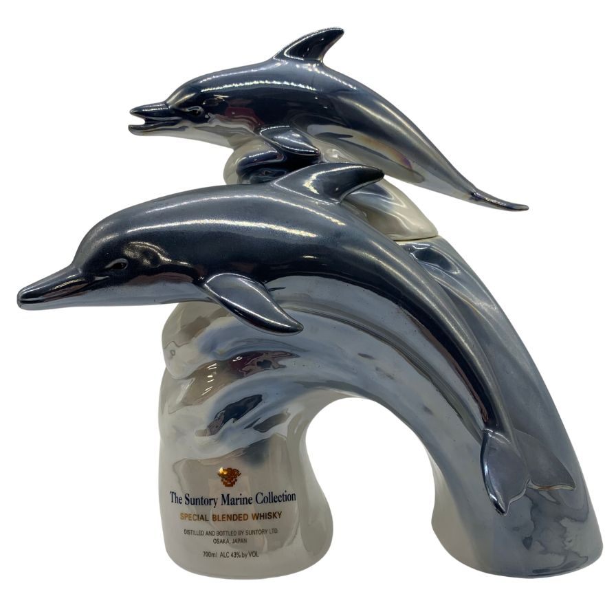 東京都限定◇サントリー マリン コレクション ドルフィン イルカ 陶器