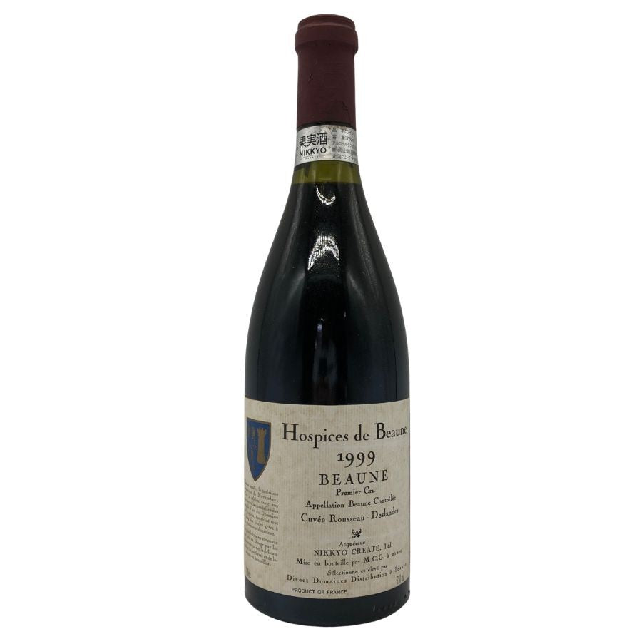 Hospices de Beaune 1999 赤ワイン オスピス ボーヌ キュヴェ ルソー デスランド 1999 750ml 14% Hospices