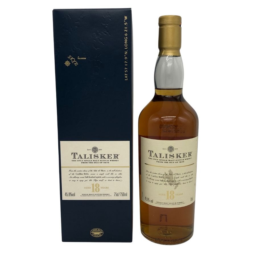 タリスカー 18年 スコッチ ウイスキー 旧ボトル 750ml 45.8% TALISKER