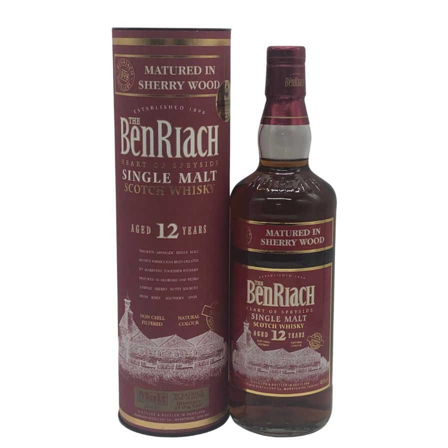 ベンリアック 12年 シェリーウッド 700ml 46% BENRIACH スコッチ