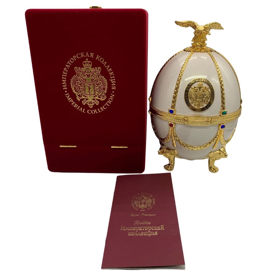 ラドガ インペリアル コレクション イースターエッグ パール ホワイト