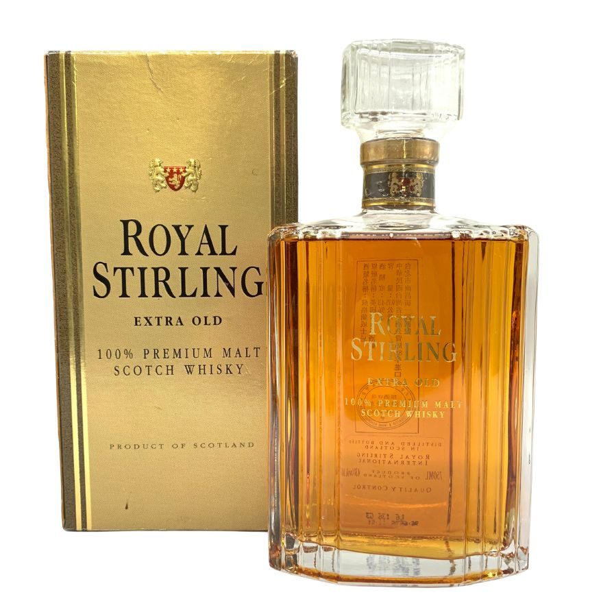  STIRLING extraold ロイヤルスターリング　ウィスキー ロイヤルスターリング エクストラオールド 750ml 43% ROYAL