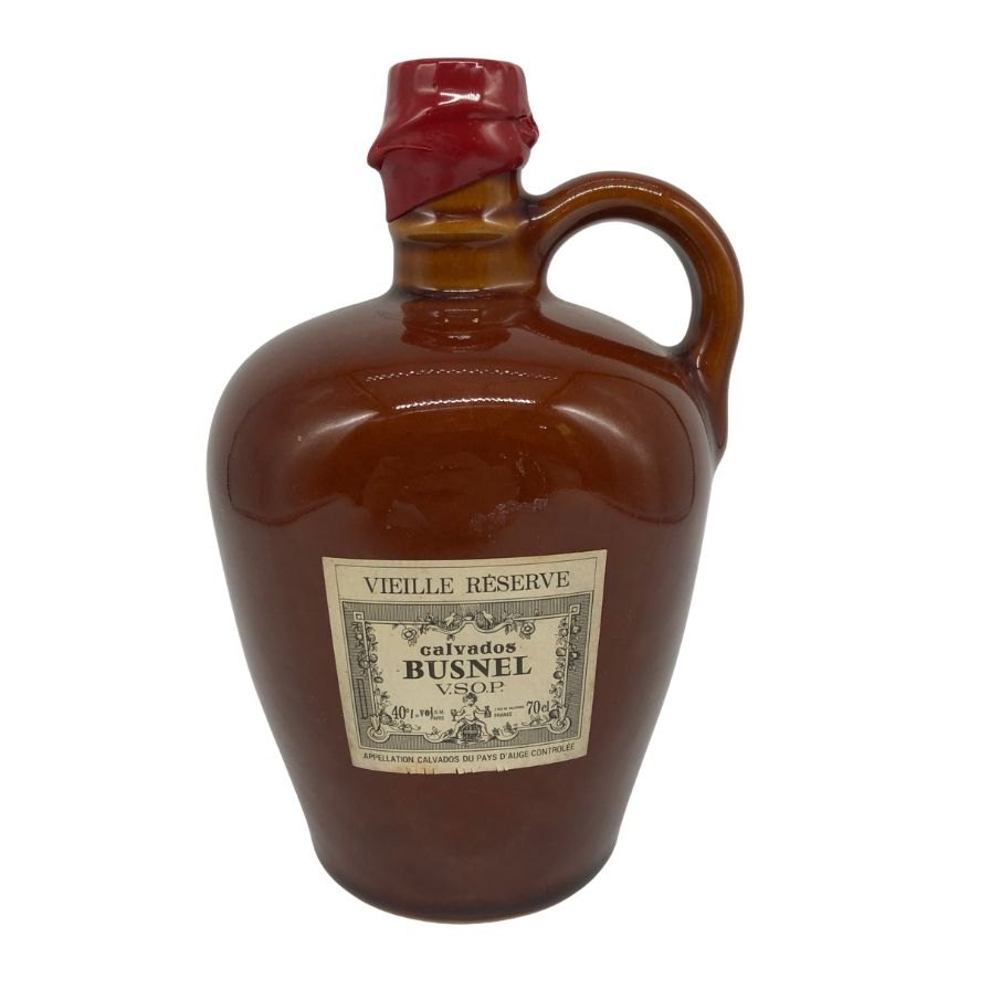たそかれ❗️BUSNEL calvados ビュネル　カルバドス カルヴァドス ビュネル VSOP 陶器ボトル 700ml 40% カルバドス BUSNEL