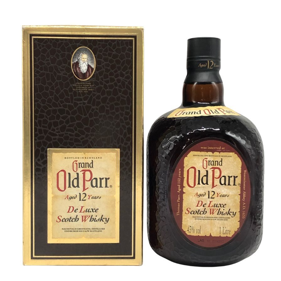 グランド オールドパー 12年 デラックス 1000ml 43% Grand Old Parr De