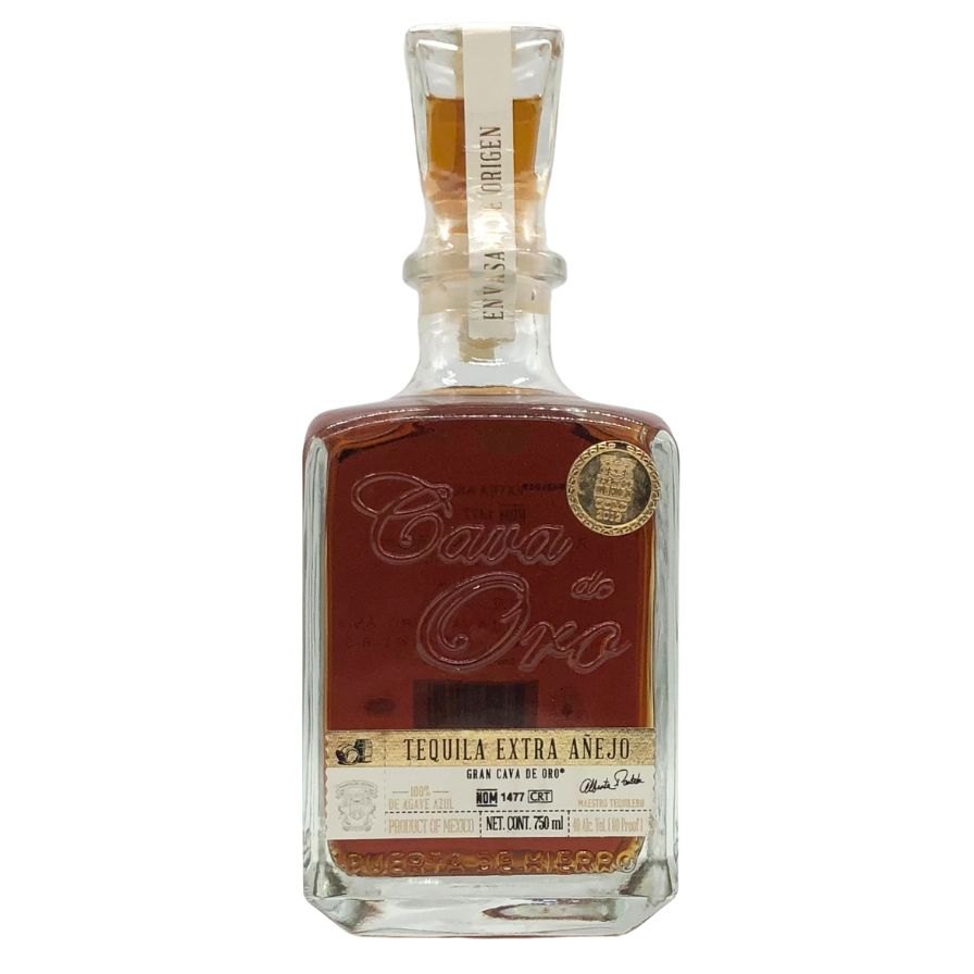 カヴァ デ オロ テキーラ アネホ エクストラ 750ml 40% Cava de Oro