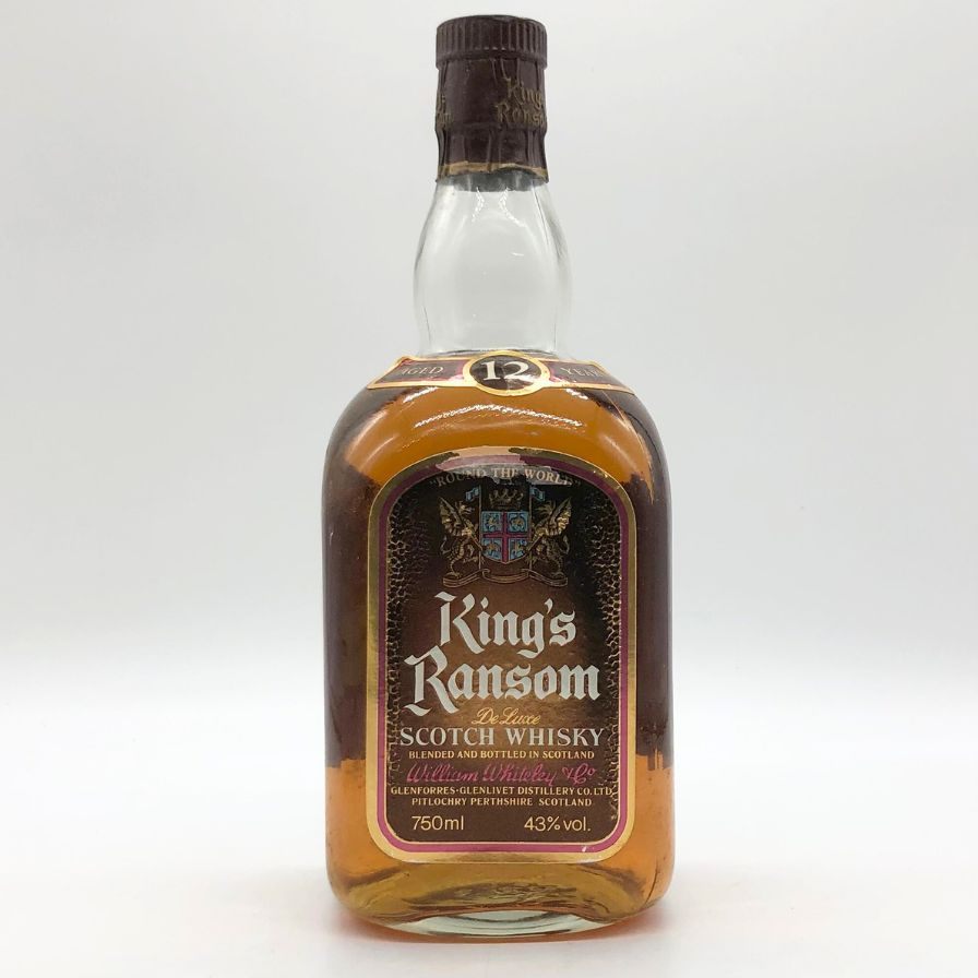 キングスランサム ラウンドザワールド 12年 キングス ランサム 12年 ラウンド ザ ワールド 60年代 43% 750ml