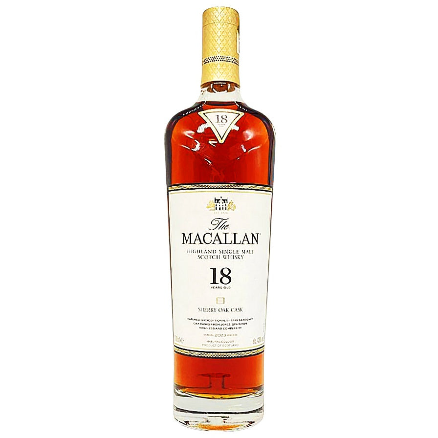 マッカラン 18年 シェリーオークカスク 2023 700ml 43% The MACALLAN 箱無 【D】 – お酒の格安販売 サケヤス by  ストックラボ | SAKEYASU by STOCKLAB