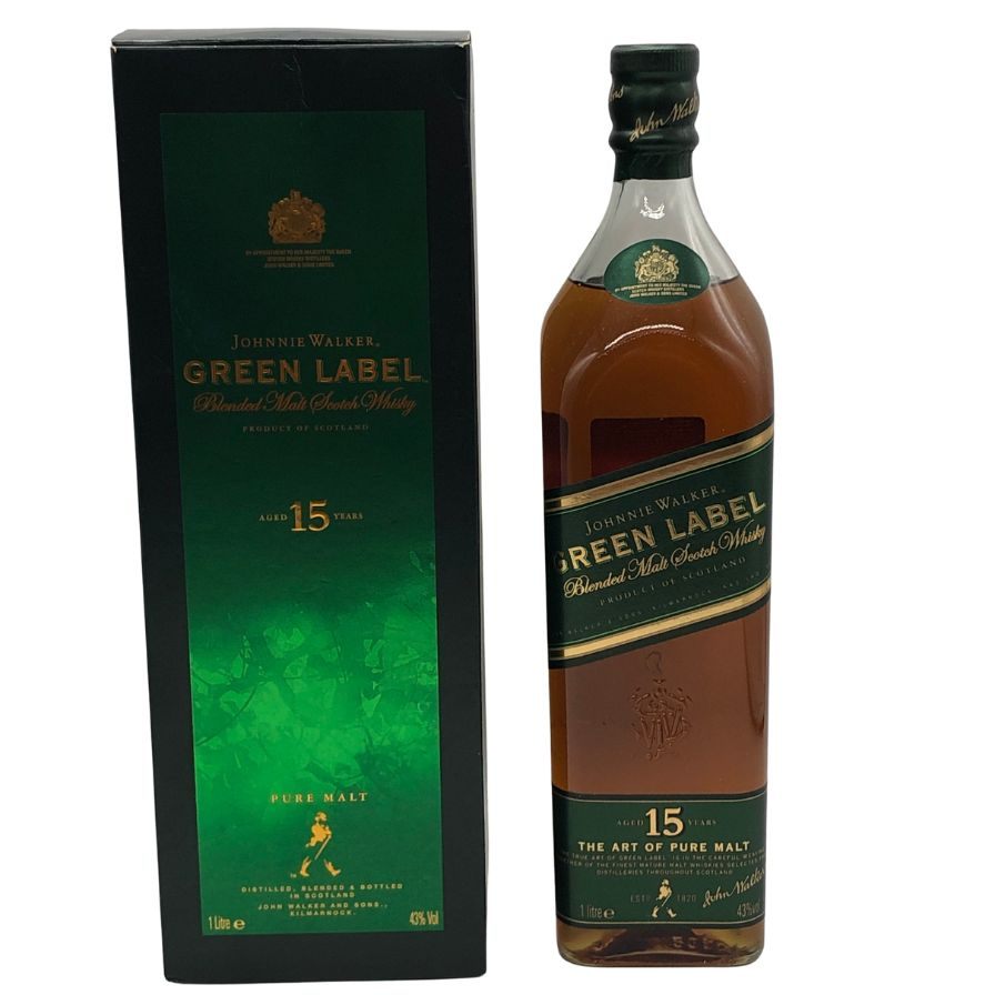 ジョニーウォーカー アイランドグリーン スコッチ ウイスキー 1000ml