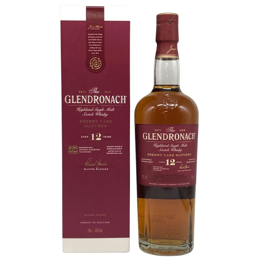 GLENDRONACH 12年 シェリーカスク 楽天市場】グレンドロナック 12年 箱付 オリジナル シェリー
